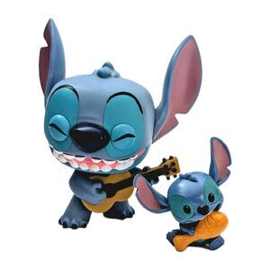 Funko Pop Disney Stitch With Ukulele & Feed Me Series 2 Mini Figure With Chicken